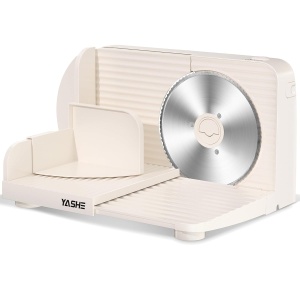Feliator electric YASHE, 180W, lama din otel inoxidabil de 17 cm, grosime taiere 0-15 mm
