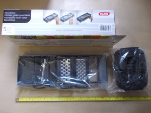 Feliator si razatoare legume Ibili Easycook 5 accesorii 30 cm - Img 3