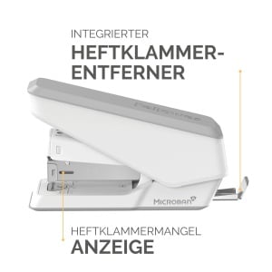 Fellowes Tacker LX840 Alb Capacitate 25 Foi Tehnologie Microban - Img 4