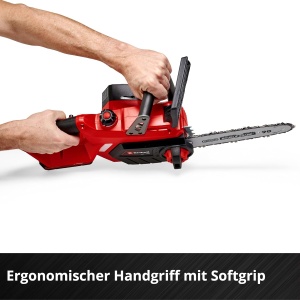 Ferastrau cu lant cu acumulator Einhell GE-LC 18/25 Li-Solo Power X-Change, functioneaza cu baterii (litiu-ion, 18V, bara/lant de calitate OREGON, protectie impotriva reculului, stift de prindere a lantului, fara baterie si incarcator) - Img 9