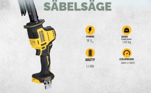 Ferastrau reciproc DEWALT DCS369N-XJ, 18V, motor fara perii, compact - Img 2