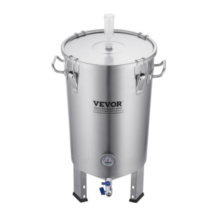 Fermentator bere VEVOR DM-F300 din otel inoxidabil, 30 L, cu termometru - Img 9