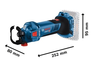 Feronerie Bosch Professional GCU 18V-30, Motor burstenlos, 3 viteze, 12 mm - Img 3