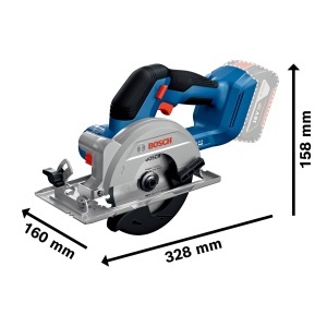 Feronerie circulara Bosch GKS 18V-51, motor burstenlos, 18V, 140 mm - Img 5