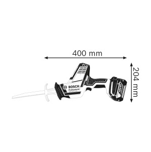 Feronerie cu acumulator Bosch Professional GSA 18 V-LI C, Compacta, 3.4 kg - Img 2