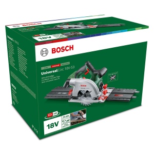 Feronerie cu acumulator Bosch UniversalCirc 18V-53, 53mm, 160mm, 2.9kg - Img 8
