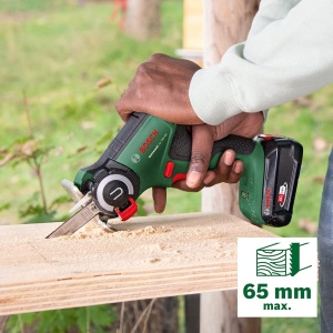 Feronerie electrica Bosch UniversalCut 18V-65, 2.5Ah, taiere rapida in lemn si plastic - Img 4