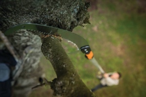 Feronerie pentru taiere Fiskars Wertastungssage, 55 cm, otel tratat, negruportocaliu - Img 7