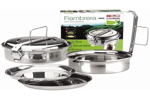 Fiambrera IBILI cu Platouri Inox 16 cm, Argintie