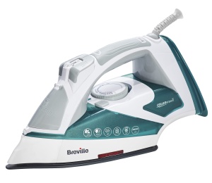 Fier de calcat Breville PowerSteam 2600W cu talpa ceramica si abur puternic