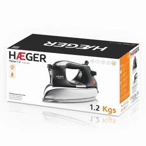 Fier de calcat HAEGER TAILOR 1200 W, 1.2 kg, negru - Img 4