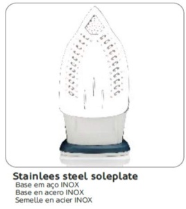 Fier de calcat HAEGER ULTRA STEAM 2800, 2800W, inox, sistem anti-tropire - Img 6