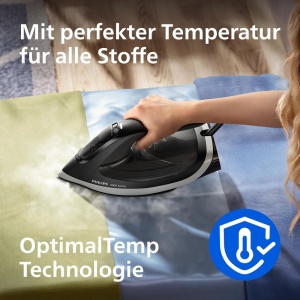 Fier de calcat Philips 6000 Series DST612080, 2600W, 300ml, tehnologie OptimalTEMP - Img 2