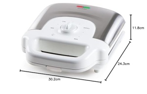 Fier de vafe DOMO DO9222W 'Tasty waffle' - vafe dreptunghiulare 4x7 din otel inoxidabil cu control al temperaturii - Img 10