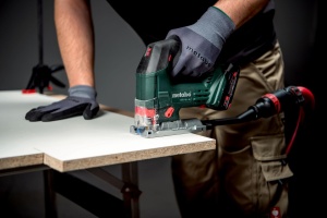 Fierastrau cu acumulator Metabo STB 18 L 90, 18V, 90mm, pentru lemn si metal - Img 3