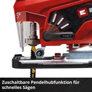 Fierastrau vertical Einhell TC-JS 18 Li 18V Pendelhub 25Ah cu accesorii - Img 7