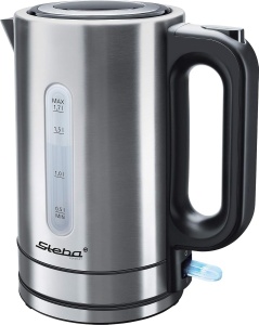 Fierbator apa Steba WK 20 Inox, 1.7 litri, design modern, oprire automata