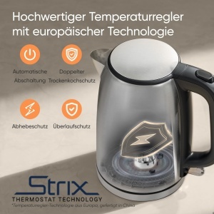Fierbator COSORI 17L Strix Tehnologie Argintiu-Negru - Img 6