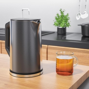 Fierbator de apa Arendo ELEGANT 1.5L 2200W Pearl Grey - Img 6