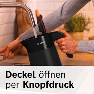 Fierbator de apa Bosch MyMoment TWK2M163, 1.7 L, 2400 W, Negru mat - Img 7
