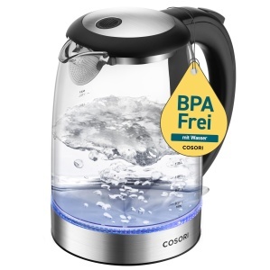 Fierbator de apa COSORI din sticla 1,7L 2200W
