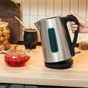 Fierbator electric Cecotec Thermosense 210 Steel 17L 2200W otel inoxidabil baza rotativa 360deg - Img 5