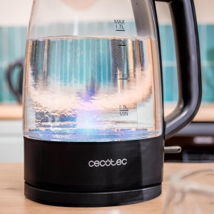 Fierbator electric Cecotec ThermoSense 320 Clear, 1,7L, 2200W, Borosilikat - Img 5