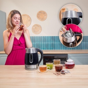 Fierbator electric Cecotec ThermoSense 400 VisionLight, 1.7 litri, 2200W, display digital - Img 5