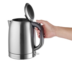 Fierbator electric CONCEPT Hausgeraete RK3240, 1.7L, 2200W, inox argintiunegru - Img 2