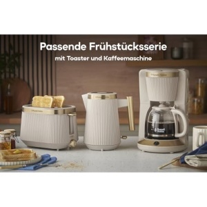 Fierbator electric Russell Hobbs Bronte 26751-70, 1.7L, 2400W, design mat cu accente aurii - Img 10