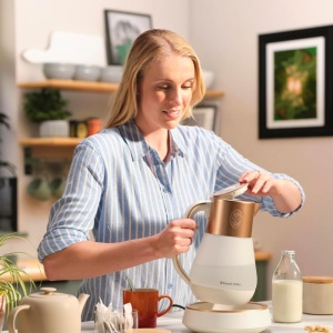 Fierbator Russell Hobbs Calm 27450-70 17L 2400W Temperatura reglabila Iluminare LED - Img 5