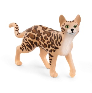 Figurina Bengalina Schleich Farm World 13918, 2 x 9 x 5 cm, Detaliu Realist