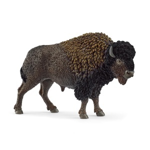 Figurina Bison Schleich WILD Life 14879, 13 x 4 x 8 cm, Detaliu Realist