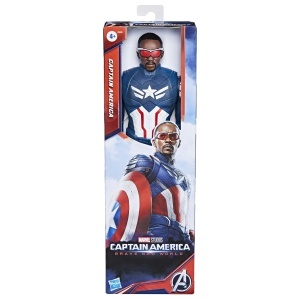 Figurina de Actiune Captain America, Marvel Studios, 30 cm, cu Scut - Img 4