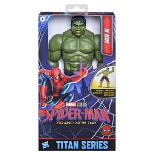 Figurina de Actiune Hulk Marvel Spider-Man, 29.7 cm, 11 Puncte de Miscare - Img 3