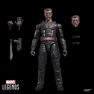 Figurina de actiune Marvel Legends Blade, 15 cm, 7 accesorii, design premium - Img 2