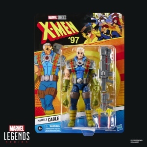 Figurina de Actiune Marvel Legends - Cable, 15 cm, cu 6 Accesorii - Img 2