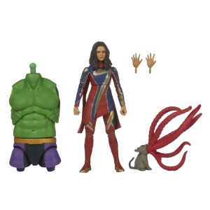 Figurina de actiune Marvel Legends Ms. Marvel, 15 cm, cu accesorii inspirate din film