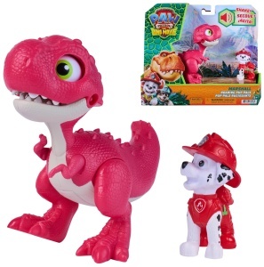 Figurina de Actiune Paw Patrol - Marshall si Rhabarber, 10 cm, pentru copii de la 3 ani