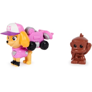 Figurina de Actiune PAW PATROL Skye cu Drone de Salvare, Accesorii si Command Pod