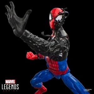 Figurina de actiune Spider-Man (Costum Alien) Marvel Legends, 15 cm, cu accesorii - Img 4