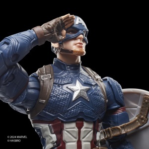 Figurina de colectie Marvel Legends Captain America 15 cm, Avengers Endgame, cu accesorii - Img 5