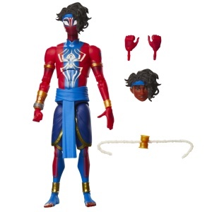 Figurina de colectie Marvel Legends Pavitr Prabhakar, 15 cm, rosu si albastru - Img 1
