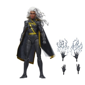 Figurina de colectie Marvel Legends Storm, 15 cm, design premium, 4 accesorii