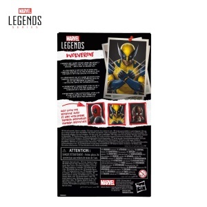 Figurina de colectie Marvel Legends Wolverine, 15 cm, cu accesorii - Img 9