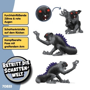 Figurina de colectie Schleich Schatten-Lemur 70855, 13 x 6 x 7 cm - Img 3