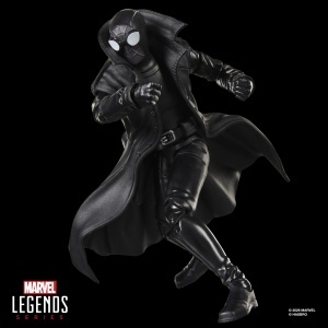 Figurina de colectie Spider-Man Noir Hasbro 15 cm, design premium, 6 accesorii - Img 7