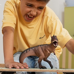 Figurina Dinosaur Giganotosaurus Schleich, 11 x 21 x 17 cm, Detalii Realiste - Img 2