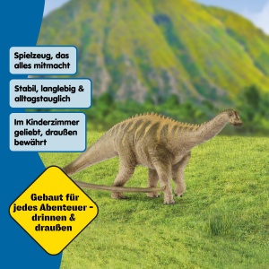 Figurina Dinosaur Schleich Diplodocus 15047, 6 x 28 x 9 cm, pentru copii de la 3 ani - Img 6