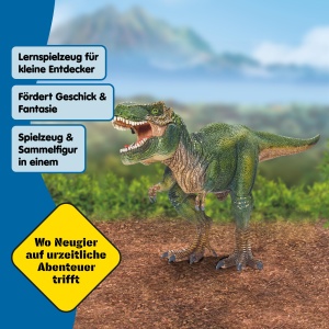 Figurina Dinosaurus Schleich Tyrannosaurus Rex 14525, 28 x 10 x 14 cm, pentru copii de la 3 ani - Img 3